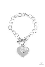 Load image into Gallery viewer, Heartbeat Bedazzle - White #B107