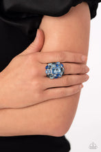 Load image into Gallery viewer, Perfectly Park Avenue - Blue ♥ Ring