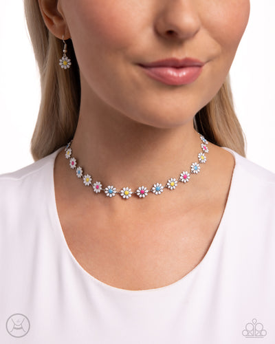 Floral Falsetto - White #N554-2