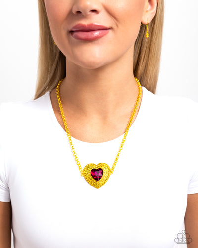 Locket Leisure - Yellow  -#N560-2
