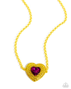 Locket Leisure - Yellow  -#N560-2