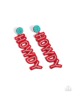 Howdy Headline - Red #E790