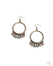 Load image into Gallery viewer, Hooped Hello - Brass #E811