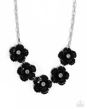 Load image into Gallery viewer, Flower Chain - Black #N722