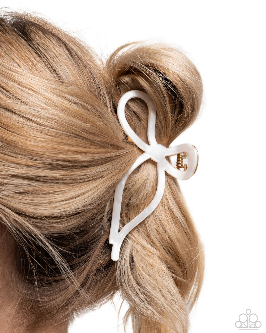 Coquette Clip - White
