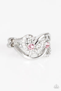 Have The World On A HEART-String - Pink R-1075