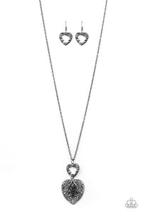 Paparazzi Necklace ~ Garden Lovers - Silver #N459
