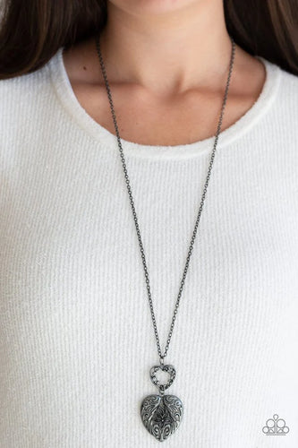 Paparazzi Necklace ~ Garden Lovers - Silver #N459