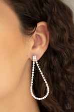 Load image into Gallery viewer, Diamond Drops - White #E604-2