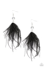 Load image into Gallery viewer, Feathered Flamboyance - Black #E031-2
