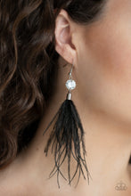Load image into Gallery viewer, Feathered Flamboyance - Black #E031-2