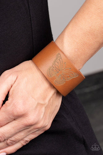 Flirty Flutter - Brown #B212