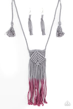 Load image into Gallery viewer, Look At MACRAME Now - Purple #N272