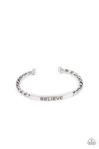 Keep Calm and Believe - Silver #U106-2