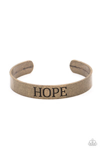 Hope Makes The World Go Round - Brass #B004