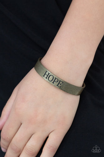 Hope Makes The World Go Round - Brass #B004