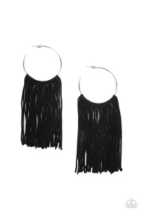 Flauntable Fringe - Black #L/O 463