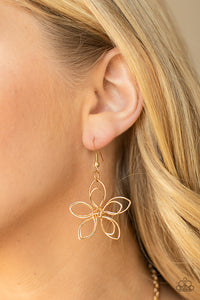 Flower Garden Fashionista - Gold #N012-2