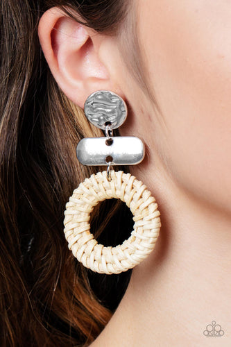 Woven Whimsicality - White #E068