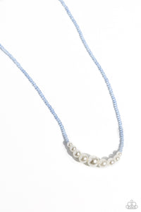 White Collar Whimsy - Blue #N528