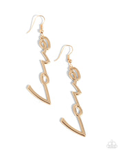 Load image into Gallery viewer, Light-Catching Letters - Gold #E698