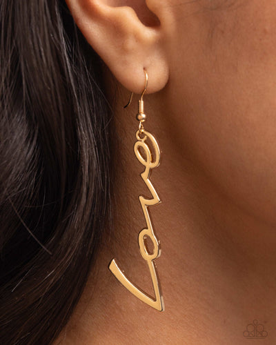 Light-Catching Letters - Gold #E698